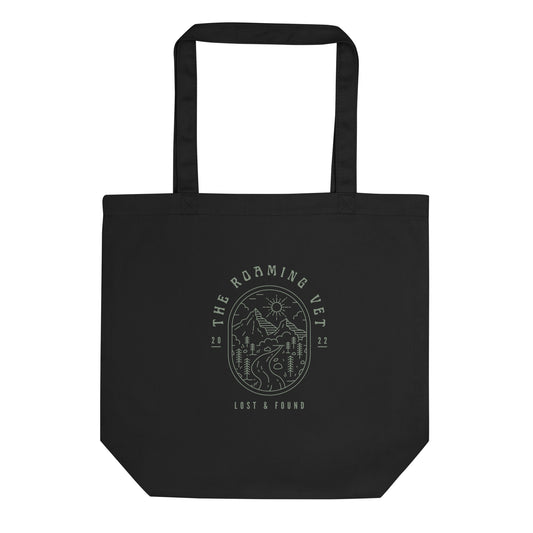 The Roaming Vet Eco Tote Bag with Green Graphic